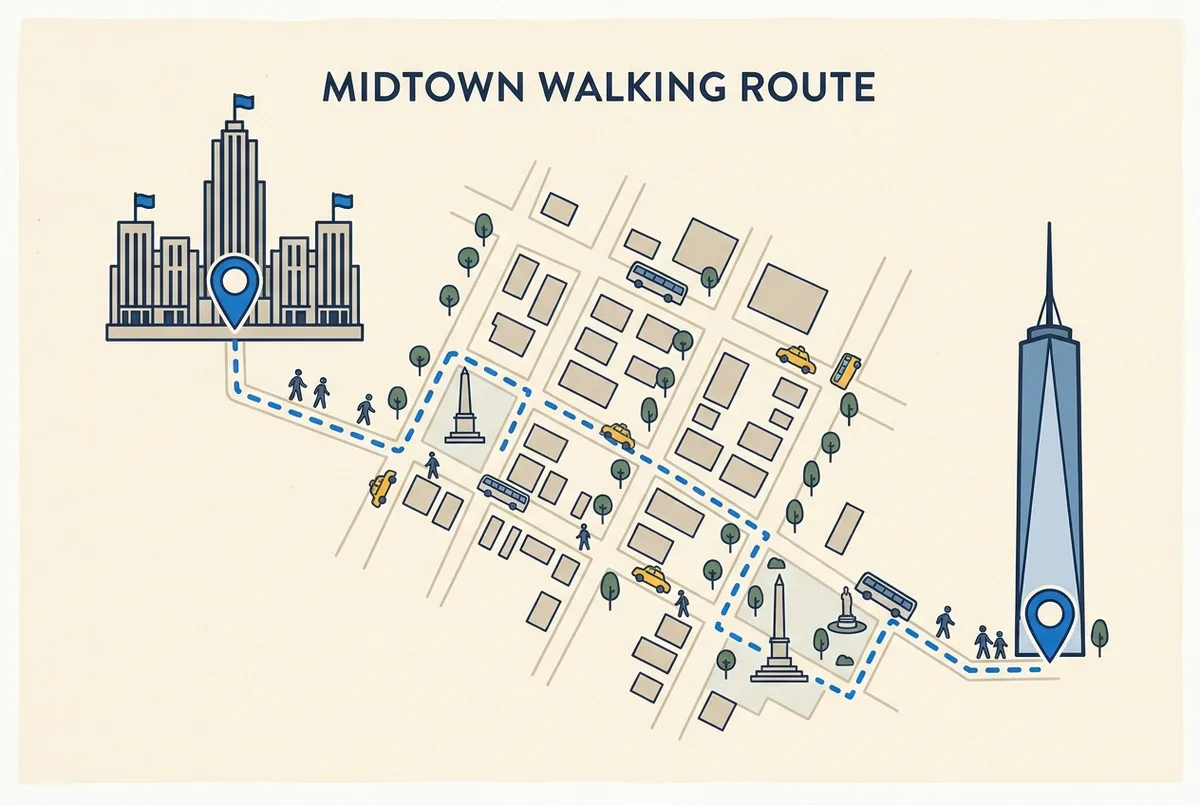 infographic comparing New York ticket and pass options for the question ¿Visitar Top of the Rock y el Empire State el Mismo Día?, top of the rock y empire state en un dia