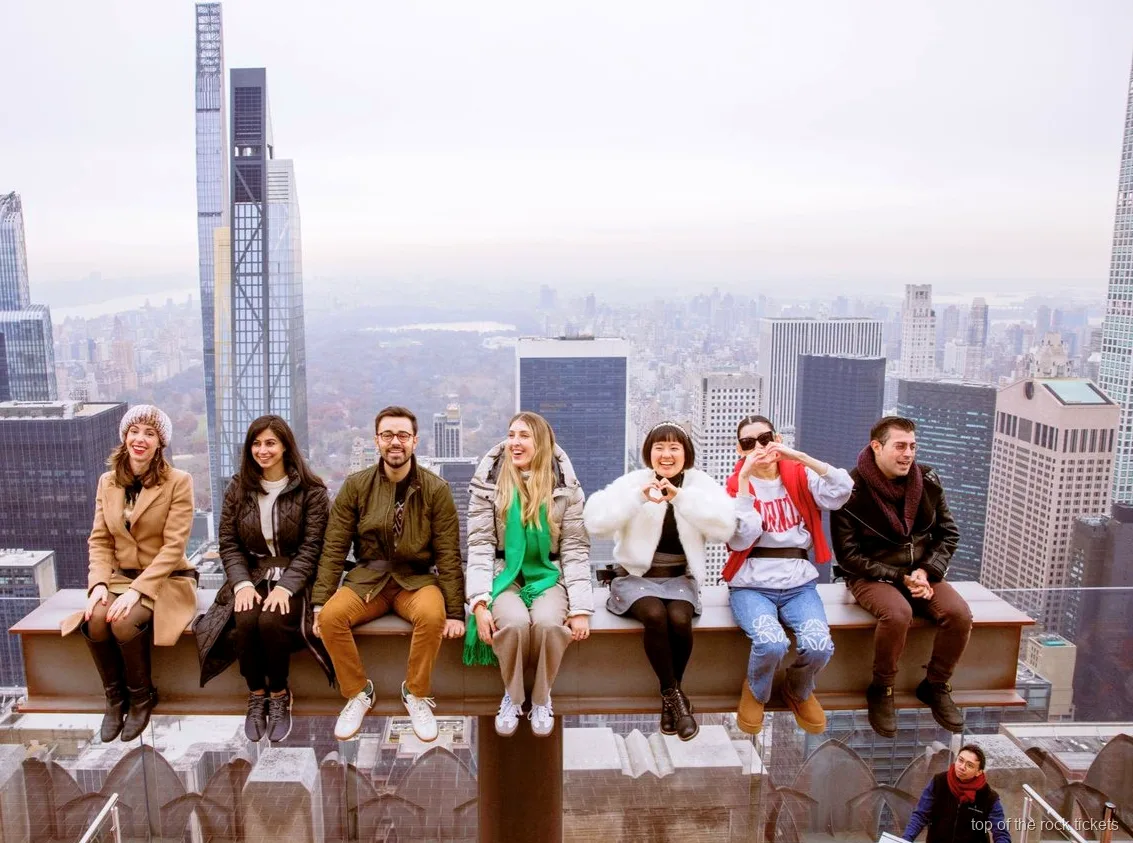 Vue sur Central Park depuis l'observatoire Top of the Rock